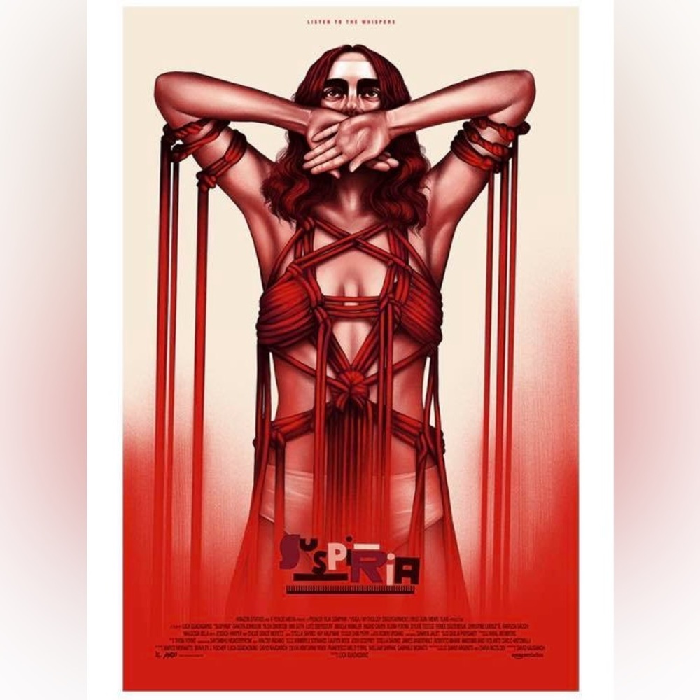 Susperia Mondo Screenprinted Art Poster by Sara Deck 24x36